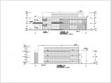 某地学校三层框架结构食堂建筑说明施工方案图图片1