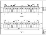 宁海某21米跨砖混结构（屋面为拱板结构）平房仓整套施工图图片1