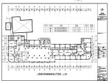 浙江高层框架结构餐厅水电消防工程布置施工图图片1