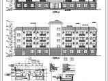 某市4层混凝土框架结构敬老院建筑施工图纸图片1