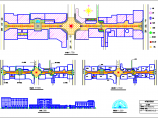 某繁华步行街景观规划设计图CAD图图片1