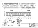 36mX66m双跨门式钢架工业厂房结构设计施工图图片1