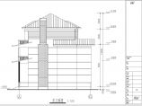 某三层框架结构小别墅建筑方案设计图图片1