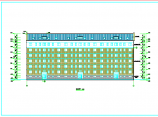 某七层框架结构坡屋顶住宅楼建筑CAD施工设计图（多种大样图）图片1