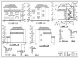 某新农村三层框架结构别墅建筑设计方案图图片1