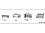 某地3层框架结构客运站建筑方案图图片1