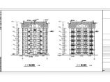 某6层阁楼1梯2户住宅楼设计图+含详图（长16.04米 宽14.34米）图片1