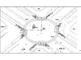某市区人行天桥建筑CAD平面设计施工图图片1