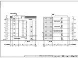 某地五层框架结构高校体育馆建筑设计施工图纸图片1