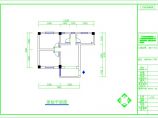地中海风格小户型一居室装修设计cad施工图图片1