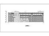 四层办公楼的建筑图（施工详图设计阶段）图片1
