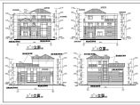 某地三层混合结构别墅建筑设计方案图纸图片1