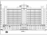 某生物公司九层框架结构办公楼建筑设计方案图图片1
