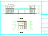 【浙江】某二层会所建筑设计施工图纸图片1