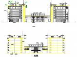青岛市某学生公寓建筑结构施工CAD布置图图片1