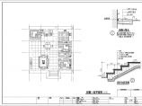 二层别墅整套建筑CAD平面布置参考图图片1
