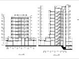 某住宅楼建筑平立面图纸（共9张）图片1