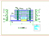某居住社区派出所办公楼建筑全套CAD施工设计图图片1