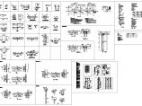 建筑CAD图纸之100个轻钢结构节点详图图片1
