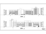 某地四层框架结构高中综合教学楼建筑设计方案图纸图片1