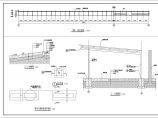 某单层钢结构车棚建筑设计方案图纸图片1