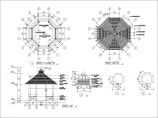 苏州聆湖丽墅景观设计八角亭建筑设计图图片1