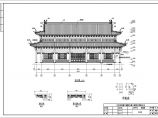 【四川】一层框架结构庙宇建筑结构施工图图片1