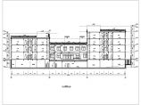 某地4层框架结构加地下室的宿舍楼建筑设计施工图图片1