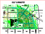【郑州】某信息产业基地路网建筑设计图图片1