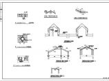 某旅游度假村两层别墅结构设计cad施工图纸（含大样图）图片1