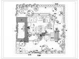 详细别墅私家花园平面设计施工图纸图片1