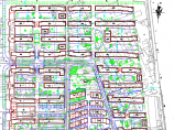 某地区小型新苑小区规划图（含技术指标）图片1