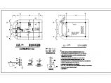 某学校门卫结构设计CAD施工图纸图片1