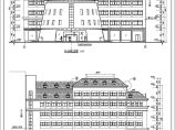 湖南六层框架结构欧式办公楼建筑设计施工图图片1