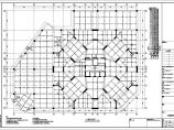 30层框架剪力墙结构办公大厦结构施工图（含建施）图片1