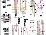 地铁施工竖井结构设计图纸（共2张）图片1