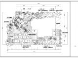 现代风格别墅庭院景观规划设计平面图CAD图图片1