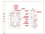 小户型方柱石材干挂装修设计CAD图纸图片1