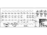 北九水某门式钢架厂房结构施工图（雨篷悬挑6.2m）图片1