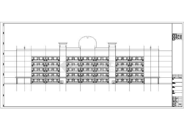 某教学楼建筑平面图