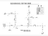 【安徽省】低压线路改造工程平面示意图图片1