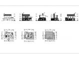 某城市小型B型现代别墅建筑设计图纸图片1