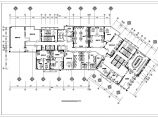 汽车站及航空公司三层综合办公楼室内装修装饰CAD设计施工图图片1