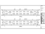 1400平方米研发车间框排架结构单层厂房全套建筑结构cad施工图（说明齐全）图片1
