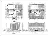 某地八层框架结构图书馆建筑设计方案图图片1