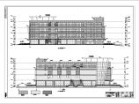 某地区4层框架结构商场建筑方案图图片1