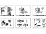 8个公园茶室建筑平面图和结构施工图（含cad图例）图片1