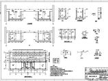 某工业单层配电室建筑、结构设计施工图图片1