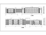 某职业学校6层框架结构教学楼建筑设计方案图纸图片1