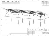 某光伏地面电站结构设计施工图（螺旋地桩）图片1